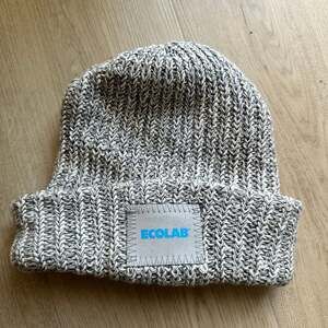 Love Your Melon x Ecolab Grey Marled Knit Cuffed Beanie